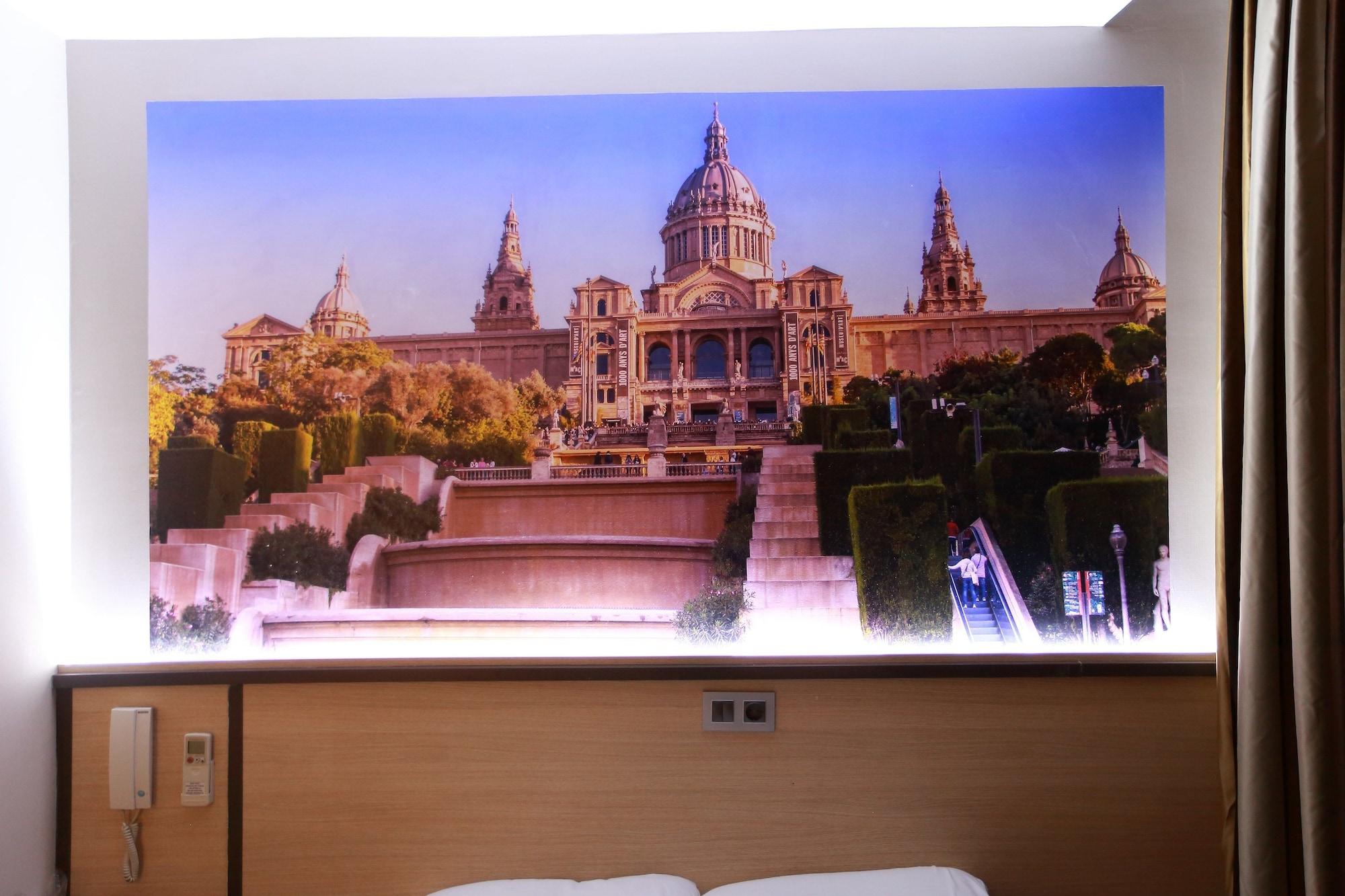 ברצלונה Hostal Las Flores Ramblas מראה חיצוני תמונה