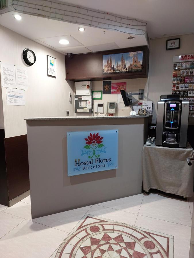 ברצלונה Hostal Las Flores Ramblas מראה חיצוני תמונה
